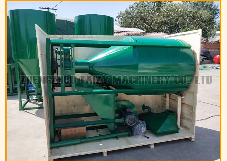 Best selling vertical feed crusher mixer machine animal feed crushing and mixing machine for sale