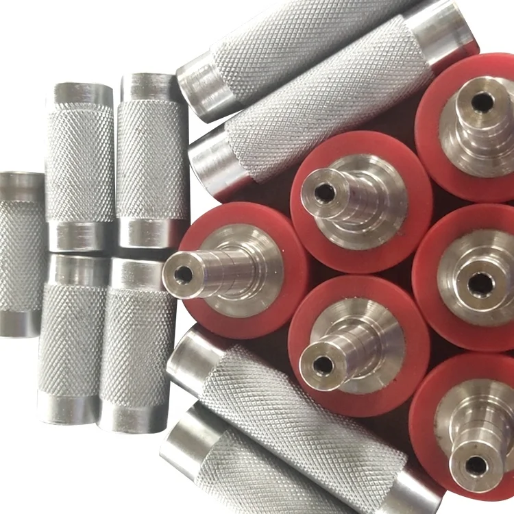 Manufacturer customized industrial rubber roller, rubber roller, high temperature resistant silicone rubber roller