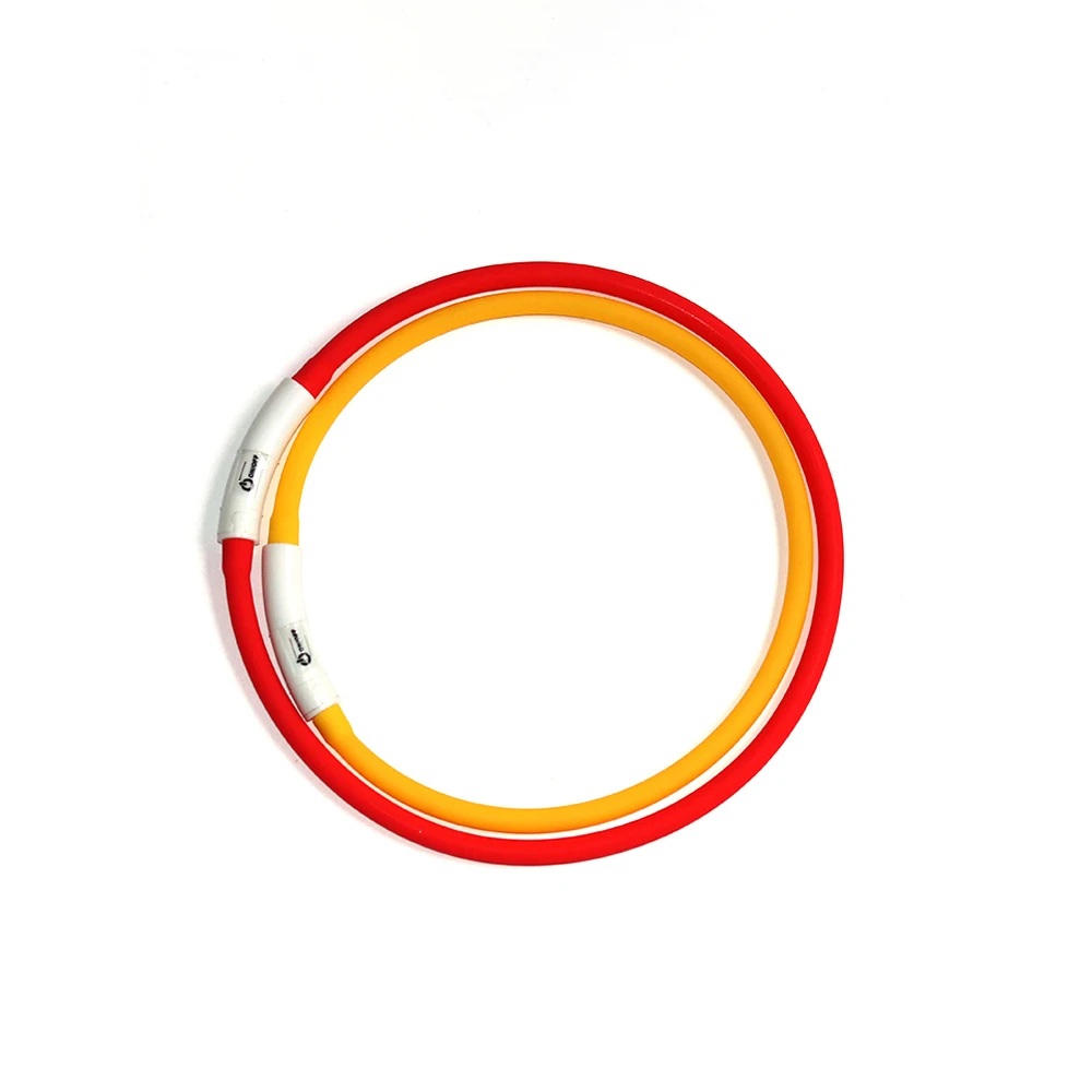 Long Endurance Power Saving Pet Walking Accessories Visible Dog Collar with LED Light