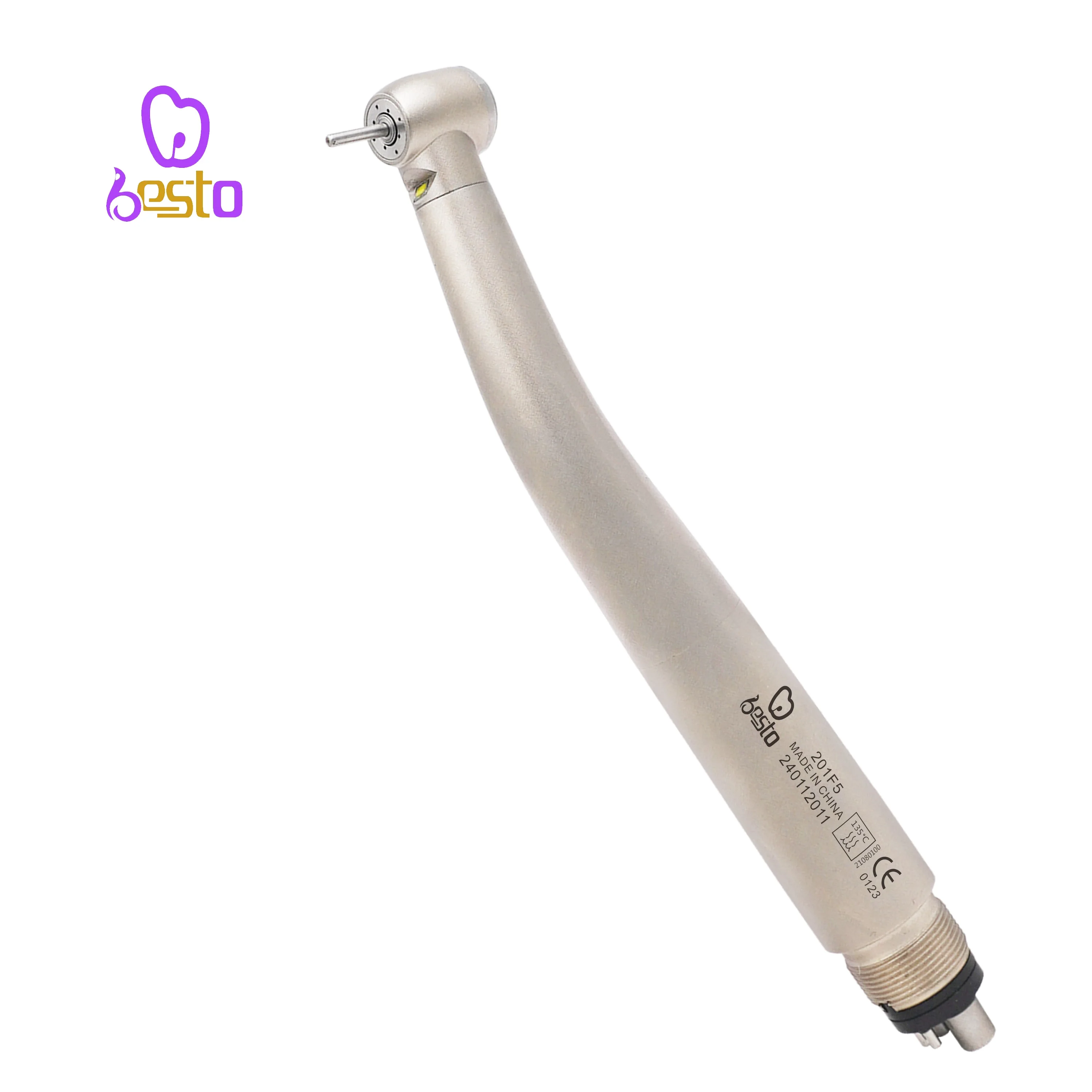 Стоматологический светодиодный наконечник для электронного генератора высокоскоростной керамические подшипники воздушной турбины стоматологическое оборудование с 4 отверстиями