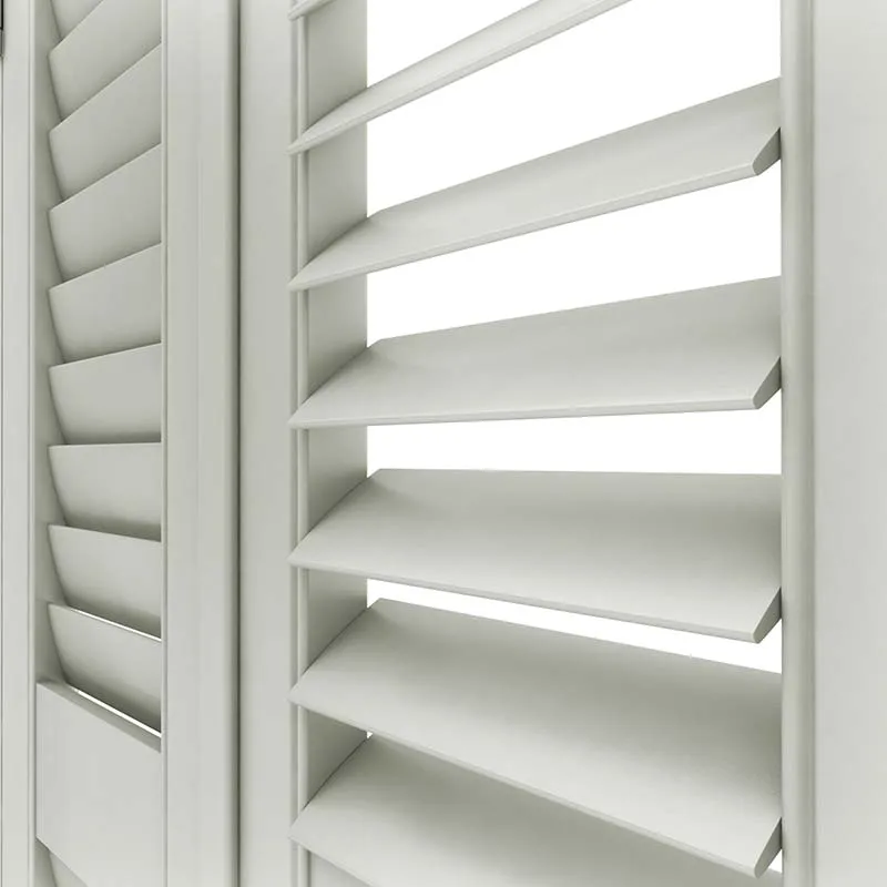 Factory directly sale plantation shutter components pvc and wood plantation shutters direct from china