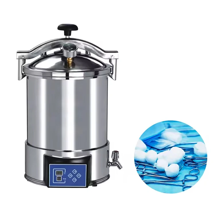 Hospital Steam Sterilizer Price Stainless Steel Portable Pressure Steam Sterilizer Food Autoclave