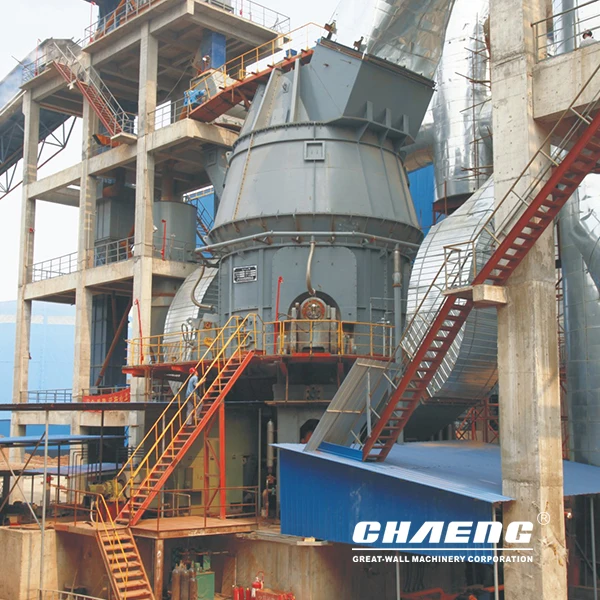 Small scale cement clinker grinding plant and packaging unit in cement factory