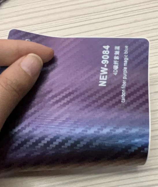 For Sale 18m Chameleon Color Change Carbon Fiber Auto Wrap Polyethylene Body Film