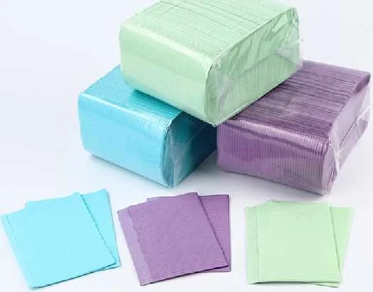 Orthodontic Dental Bib Disposable Patient Bed Pads Medical Consumables for Oral Care