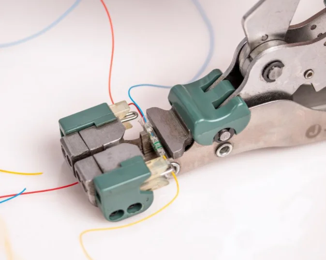 Blue Picabond Connectors Series amp vs-3 Hand Crimping Tool