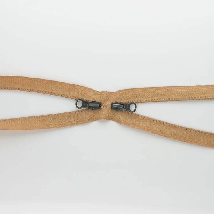 YKK zipper  3# 5# 7# 8# 10# original black nylon long chain zipper, zipper roll in original DTM dye to match