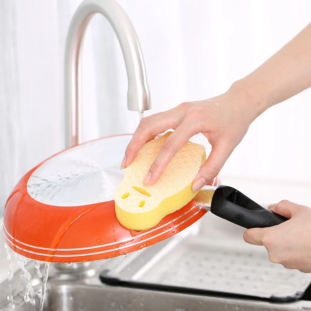 Eco friendly kitchen cleaning sponge animal  kitchen scrubber sponge