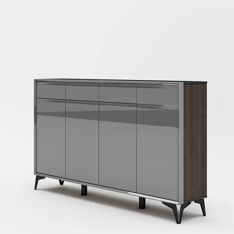 
 Низкая цена, стойка для хранения обуви, серые современные стеллажи для обуви в итальянском стиле/обувной шкаф  