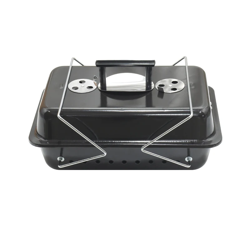 Custom Indoor Barbecue Table Top Small Barbeque Grill Portable Tabletop Outdoor Camping Mini Bbq Charcoal Grill