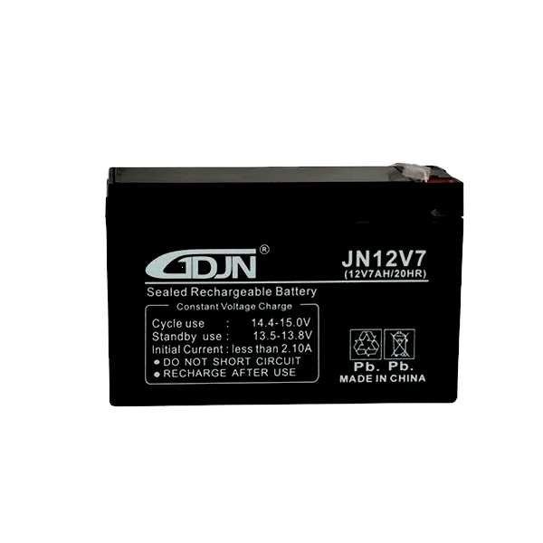 12V7Ah Valve Regulated sealed Maintenance Free Lead Acid Battery High Performance