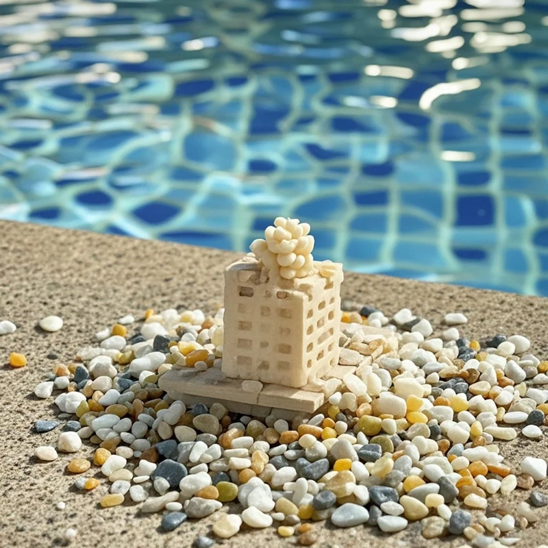 Заводская цена смола гравийная подъездная дорожка мощение уличный природный камень галька пол проницаемая эпоксидная поверхность парки