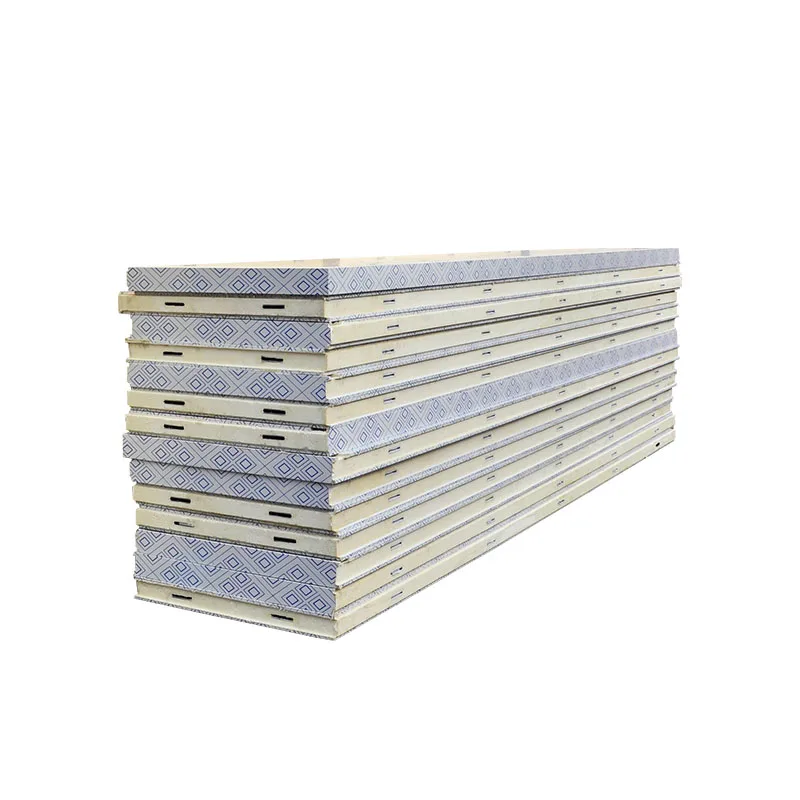 goods insulated exterior sandwiched wall panels high density pu panels good insulator for sale
