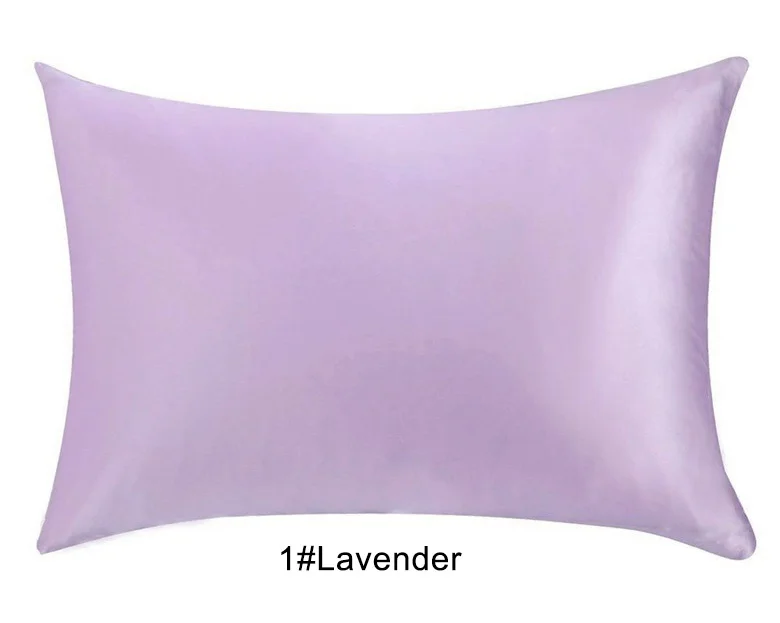 Super Soft and Breathable Preferential Price Real Silk Fabric 100% Pure Mulberry Silk Pillow Case Zipper Style