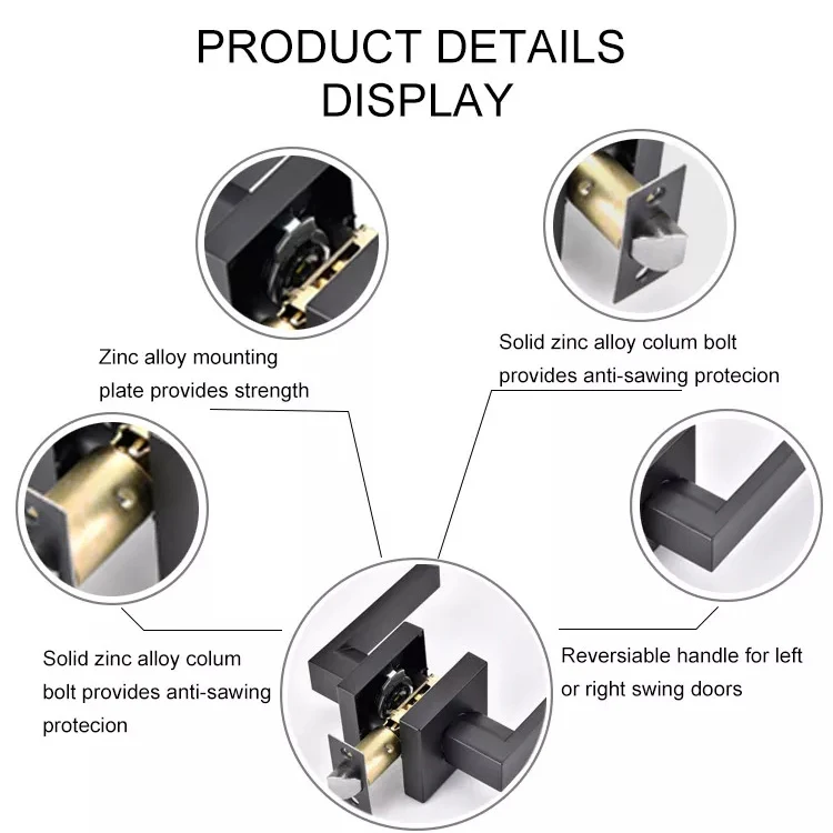 Wholesale price door pull handle luxury dummy lever door handle decorative brass door handles