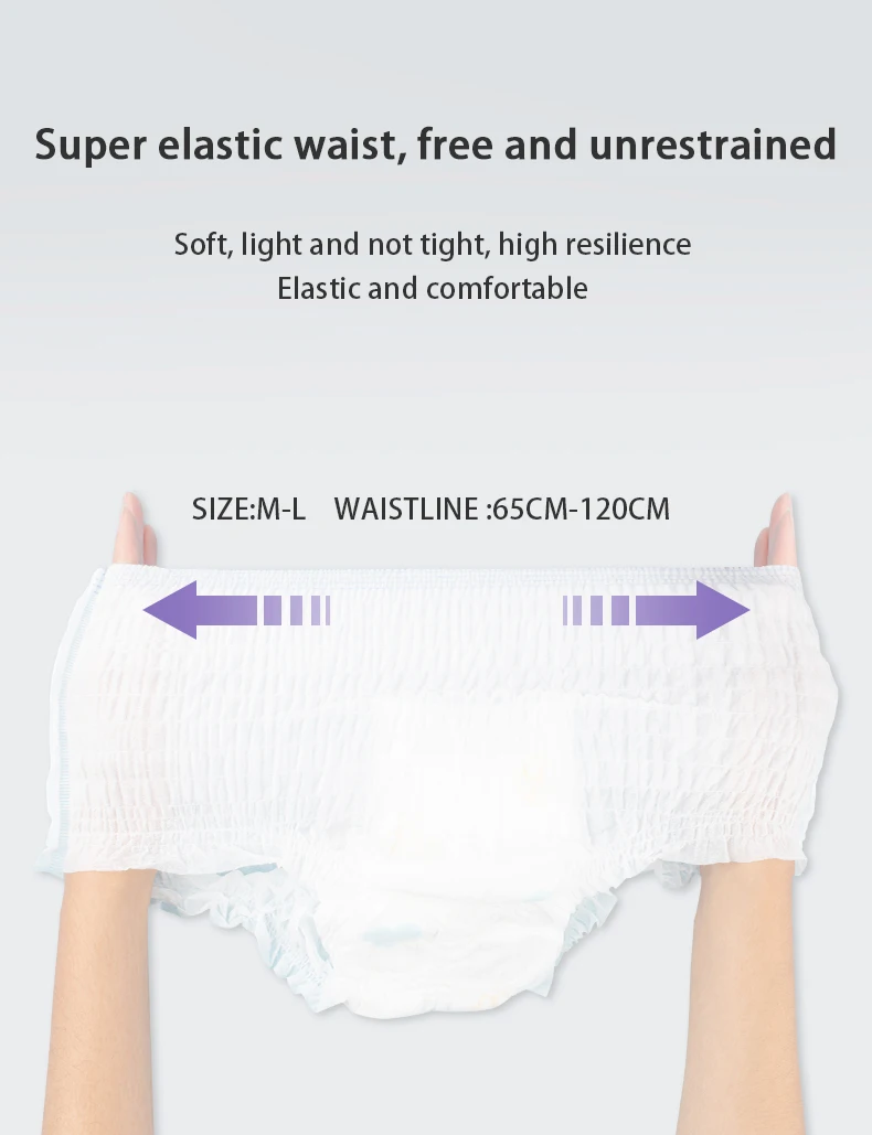  Disposable ladies premium soft sanitary pad pant Underwear period panties napkin