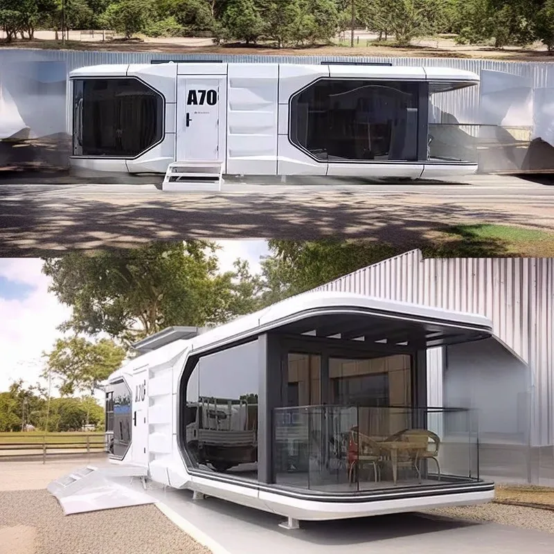 capsule container foldable homes garden houses mobile modular other portable prefab prefabricated ready ship tiny to trailer