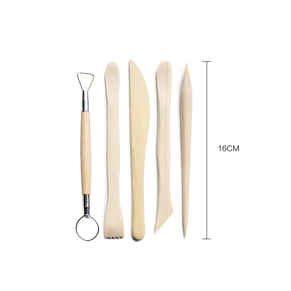 61Pcs Polymer Clay Tools Ball Stylus Dotting Tools Modeling Clay Sculpting Tools Set Rock Painting Kit for Sculpture Pottery