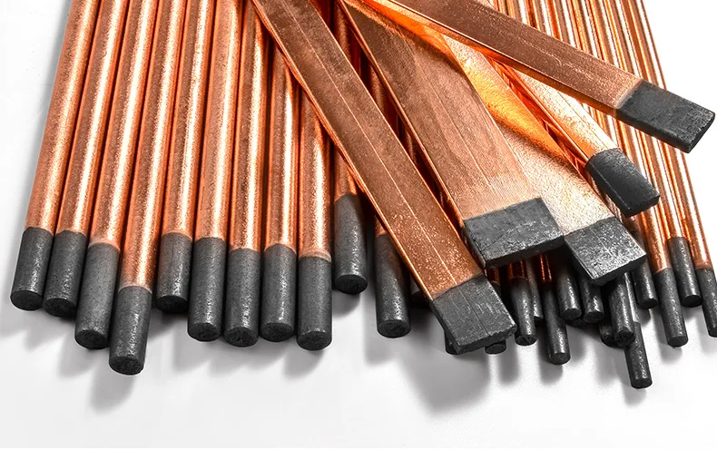 Круглые угольные электроды с медным