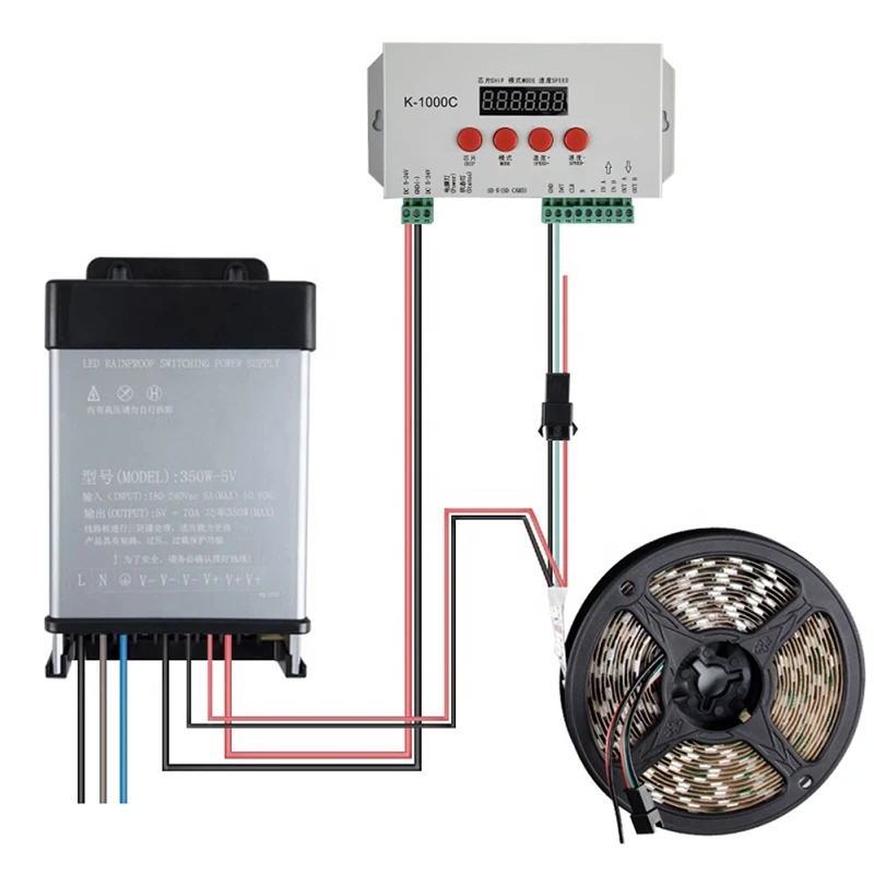 DC5V WS2812B WS2812 WS 2812b 5V 60led/m 144 Pixel RGB Addressable WS2812b LED Strip