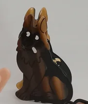 Custom Cellulose Acetate Acetic Acid hair claw Pet Dog cat pet Cartoon hair claw clips for thick hair