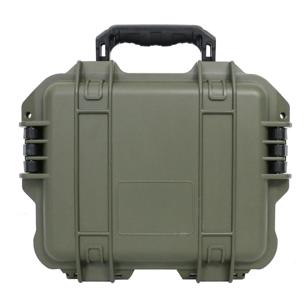 Plastic Hard Storage Case Waterproof Carrying Camera Case w/ Foam