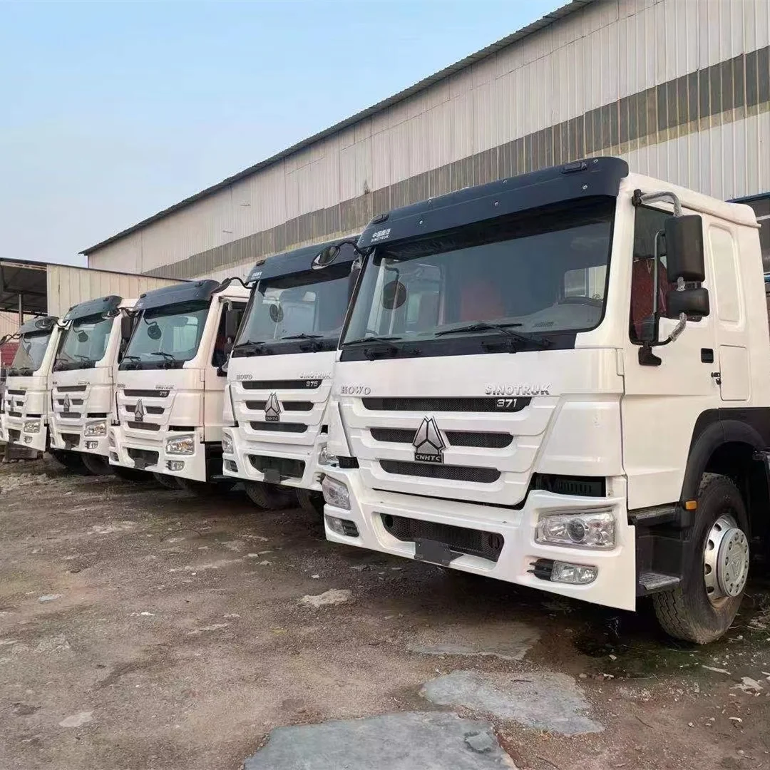 Sinotruck 6x4 Howo б/у трактор грузовик 336 371 420 Hp прицеп головка Низкая