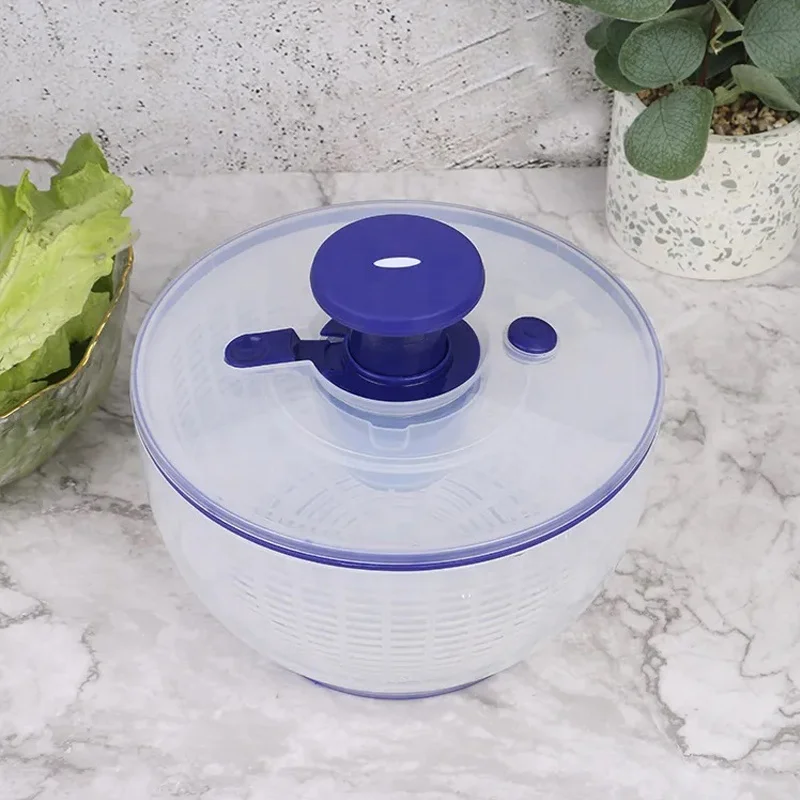 Овощная шайба с чашей ручной Спиннер для салата инструмент сушки Быстросохнущий вращающийся дуршлаг кухонные инструменты