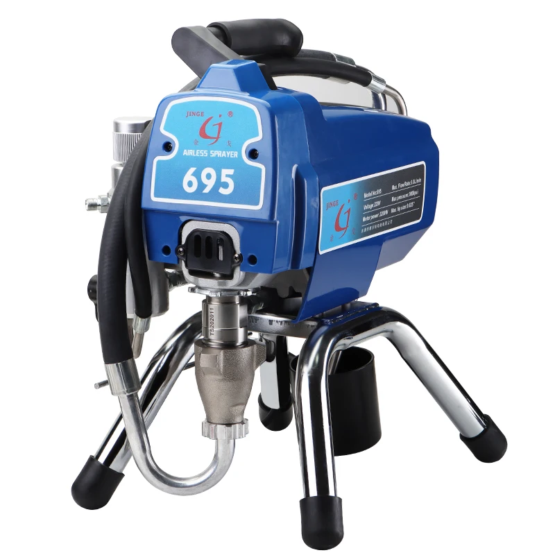 JG-695 Portable Paint Spraying Machine Made in China Airless Spray Gun