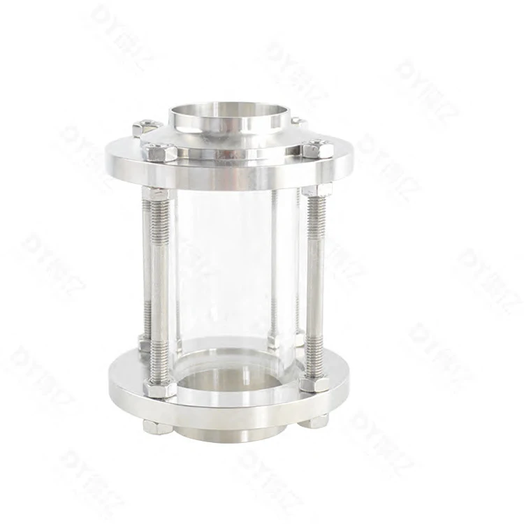 SMS 3A Stainless Steel Hygienic Butt Weld Sight Glass