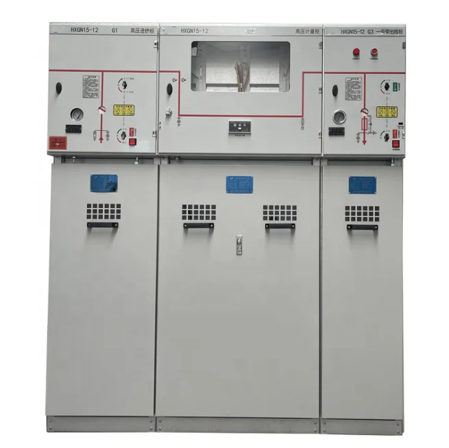 HXGN15 12KV 630A  High quality Box type fixed ring network high voltage distribution switchgear