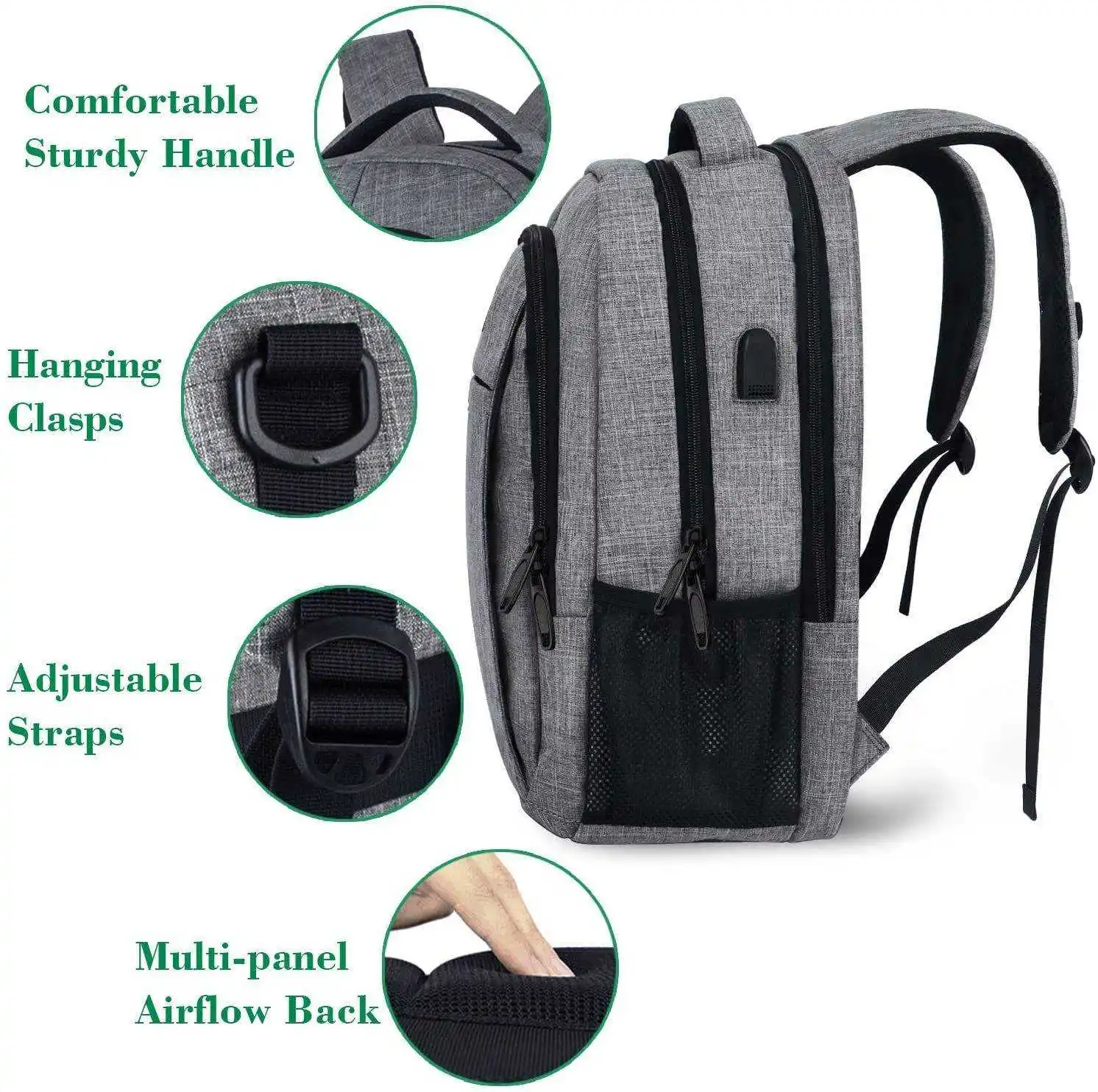 Free Sample Laptop Backpack 2021 Nylon Laptop Bags Backpack Mens Wholesale Laptop Bags Backpack For Mens Oxford Bus