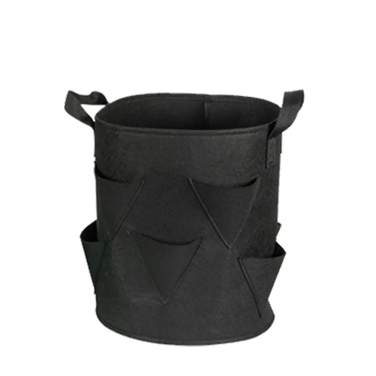 5 7 10 Gallon Vegetable Strawberry Potato Container Grow Bag Plant Nursery Pots