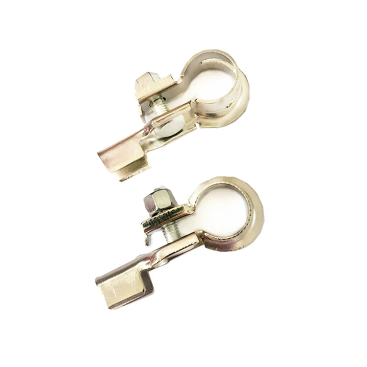 2x Heavy Duty Car Battery Terminals Connectors Quick Release Cut Off Clamps 12V