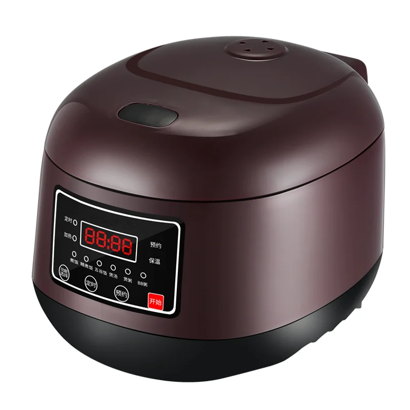 
3L Portable Fashion Cute Electric Automatic CFXB30-B Rice Cooker CE Mini Travel Deluxe Hotel Square Rice Cooker Home Appliance 