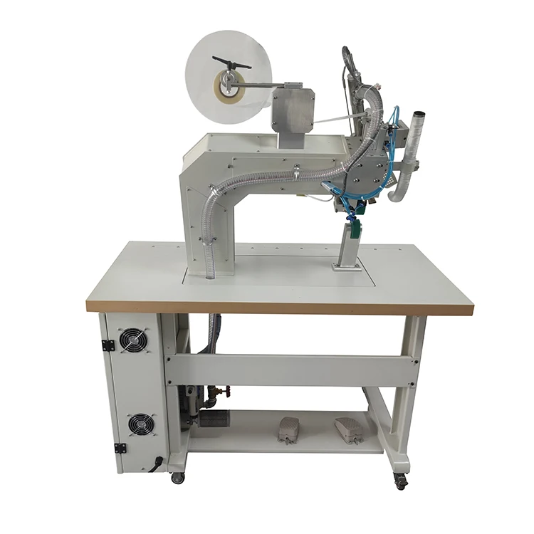 High Quality Heat Melt Hot Air Waterproof Apparel Tape Bonding Seamless Sealer Hot Air Seam Sealing Machine for PPE Coveralls