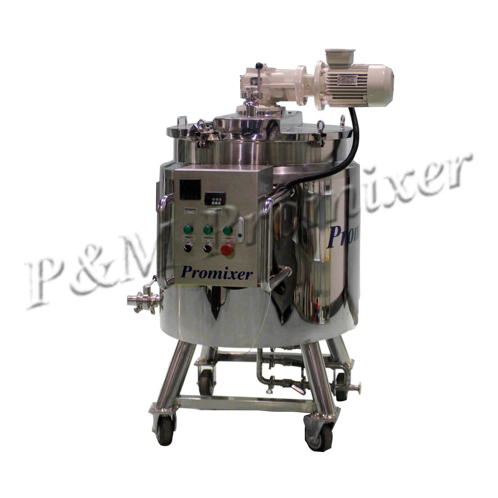 industrial Vacuum jacketed kettle/Steam cooker/Jacketed pot With Agitation Corn Sirup Sugar Syrup Mixing Kettle Cooking Kettle