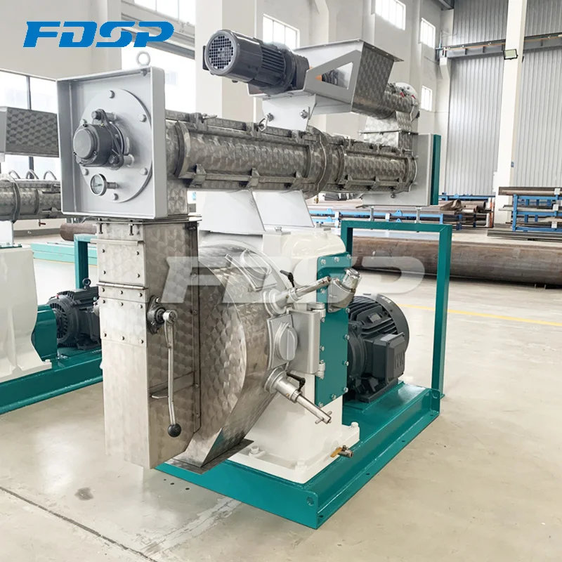 3tph pellet mill with conditioner birds poultry feed pellet machine granulator making plant