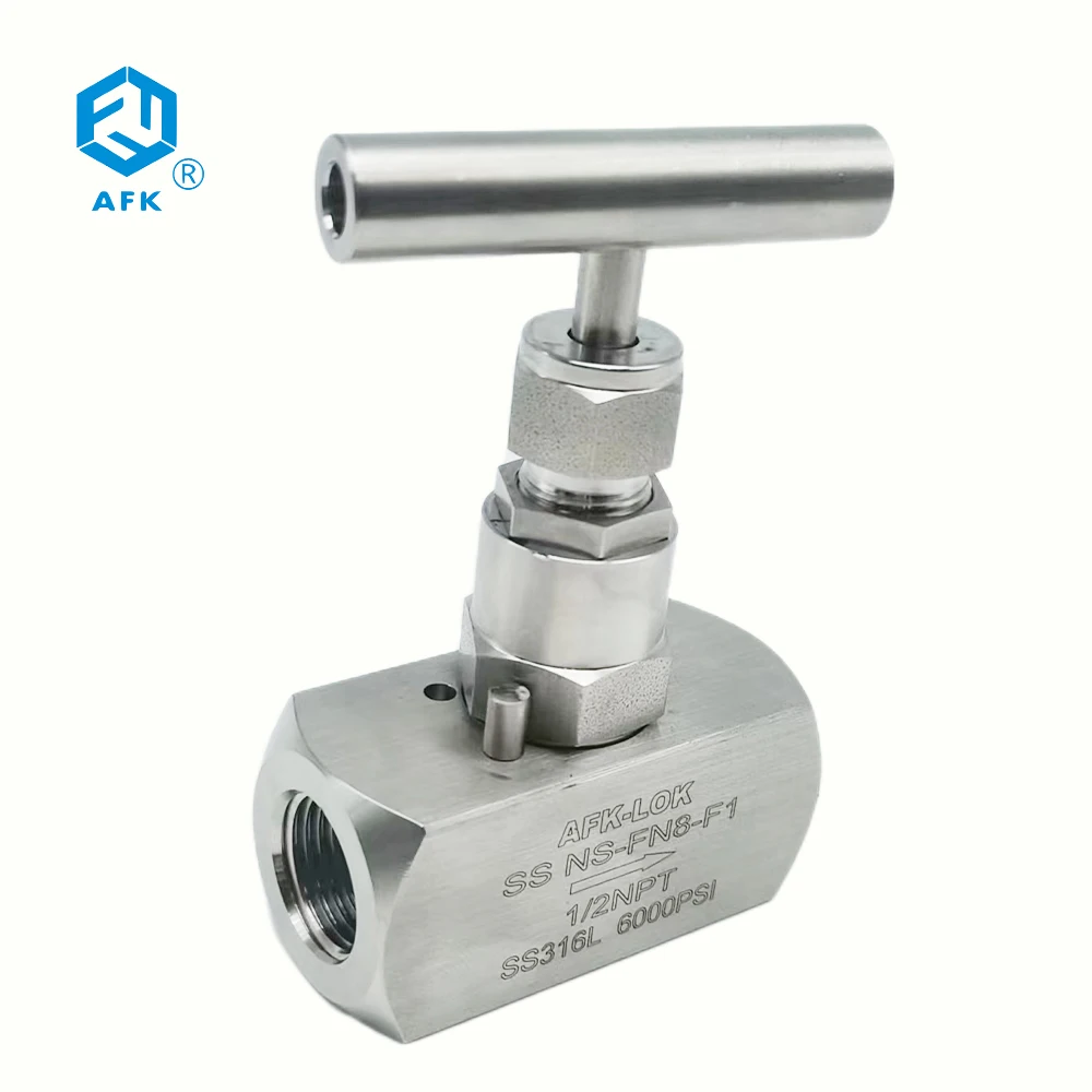 1/2 Tube 316ss General Purpose Needle Valve 6000 Psig