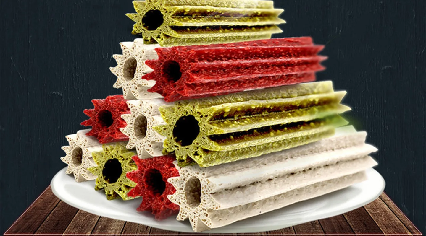 Dog Snacks Tooth Cleansing Bone Grinding Stick Snacks 6 Pieces Bone Special for Big Dogs