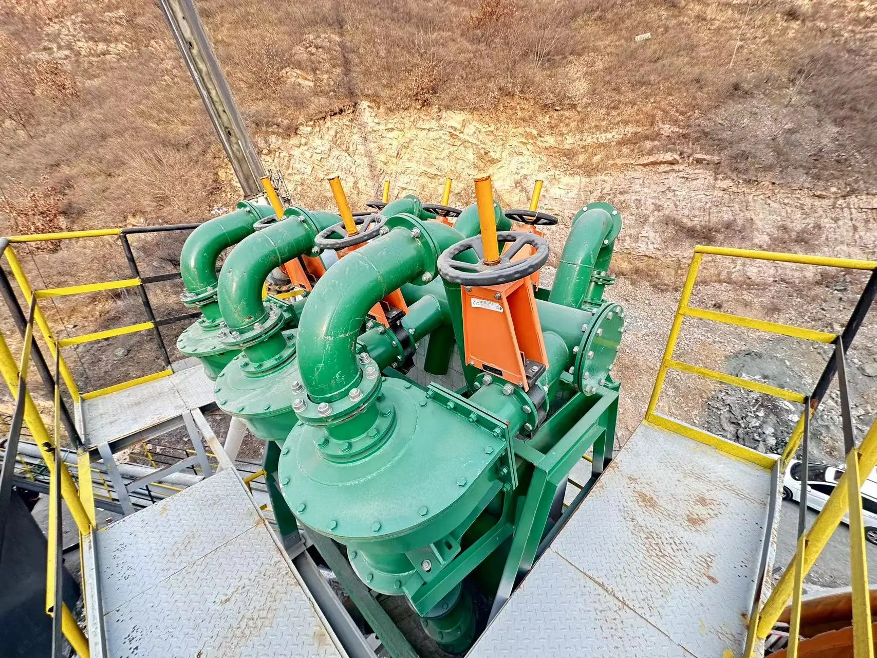 Russia hydrocyclone salt washing machine mineral washing machine sand coal processing hydro cyclone