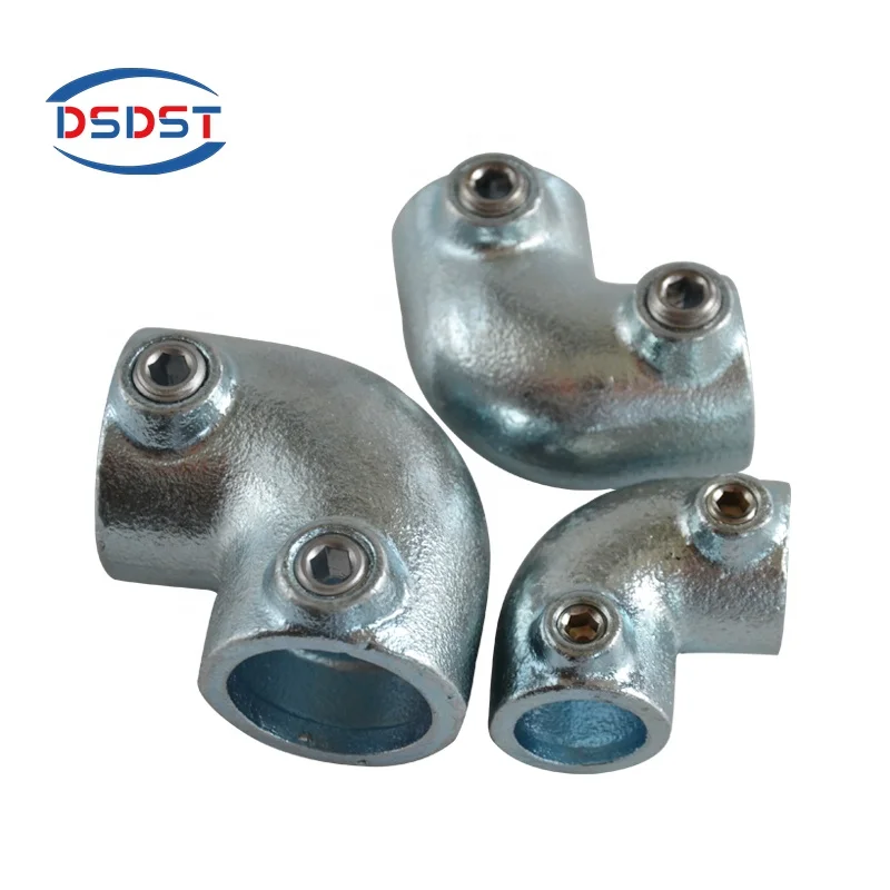 New Model Handrail Tube Clamps Fittings 90 Degree Elbow Structural Pipe Connectors
