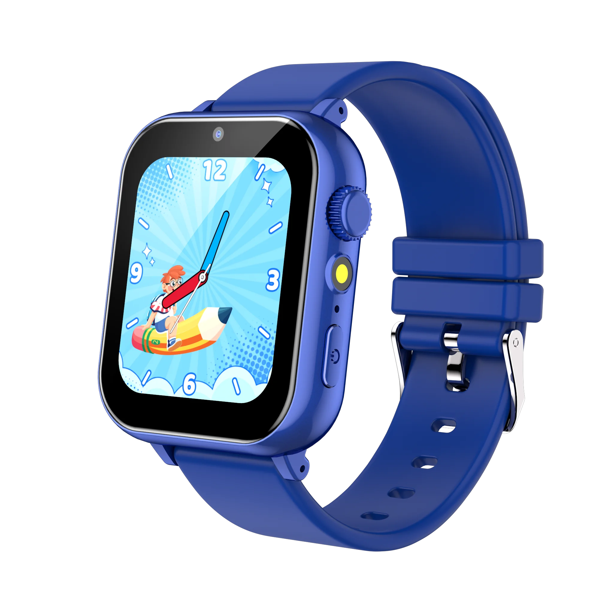 XA36 1.69 Inch Kids Smartwatch With 20 Games Flashlight Children Watches Gifts Smart Game Watch For Boys Girls 3Y+