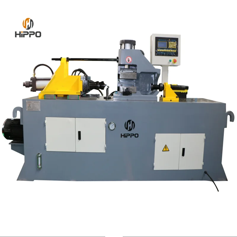 taper steel tube pipe end forming machine