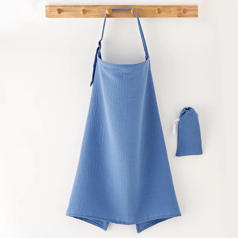 Kangobaby Muslin Nursing Covers For Breastfeeding Breastfeeding Cover 100% Cotton Breathable Lightweight Privacy Nursing Apron