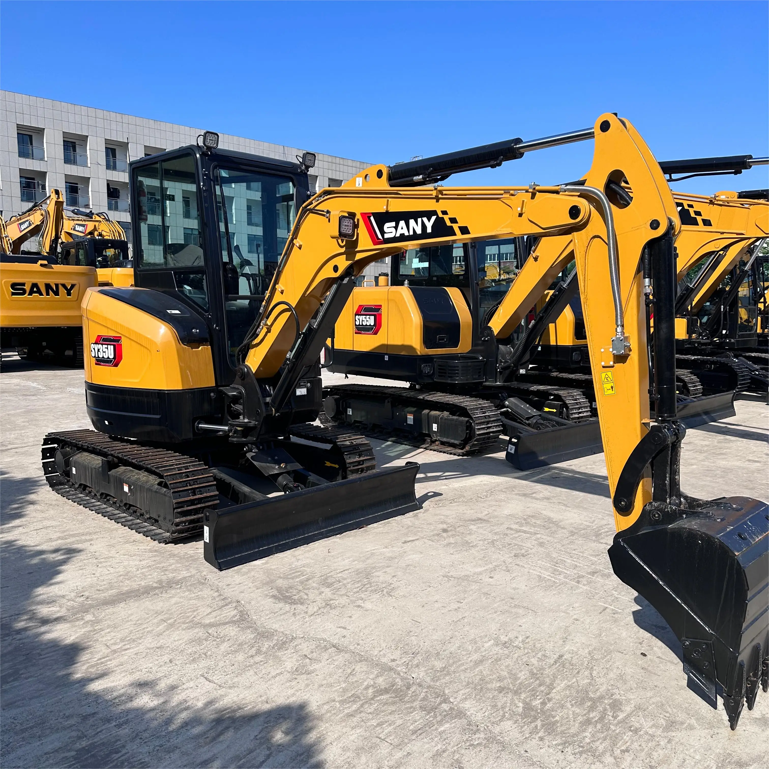 China Brand Mini Excavator sy35u 3.5t Sany 35 Mini Excavator sy35u New Excavator
