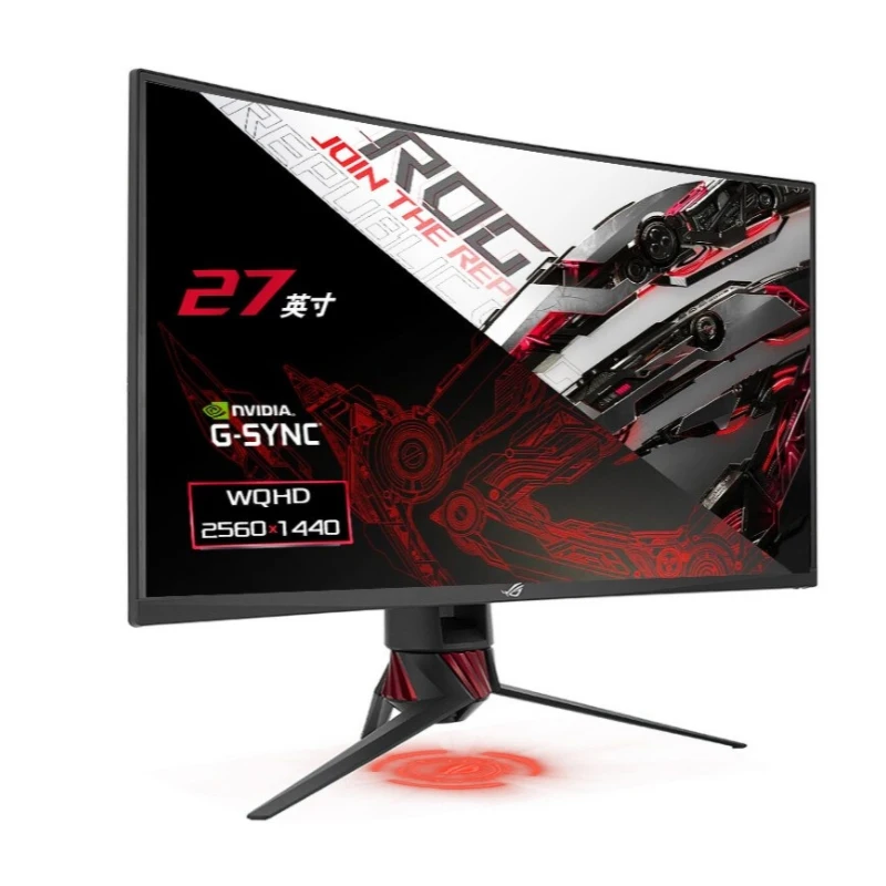 FOR ASUS Gamer Kingdom ROG 27-inch gaming monitor XG27WQ 144Hz monitor 2K overclocking 165Hz HDR400 Aura Shenguang Sync XG27WQ