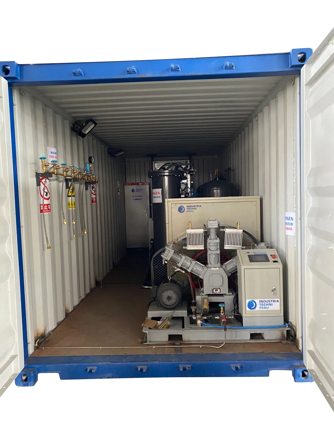 High quality oxygen cylinder filling station for hospital using