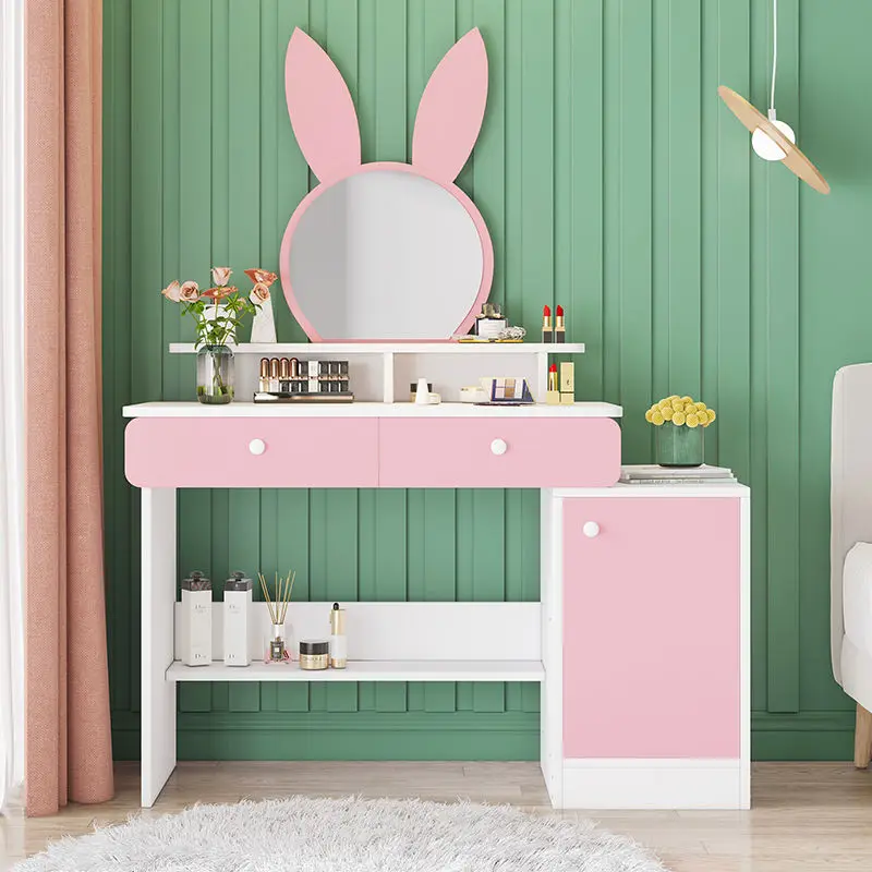 
make up dresser pink wooden lovely girls vanity dresser mirror with lights mirror dresser furniture bedroom 