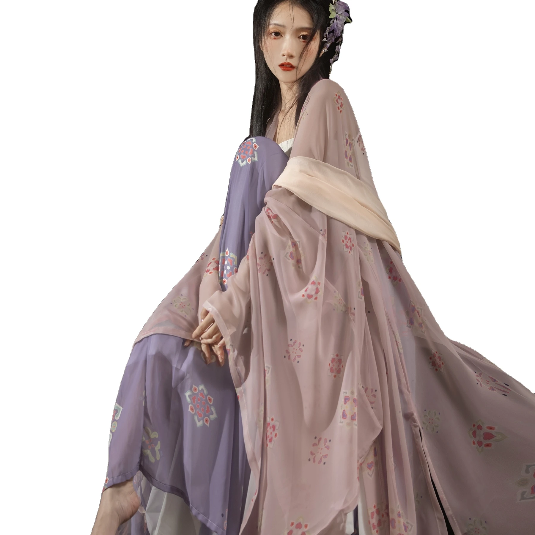 Традиционный китайский костюм ханьфу, костюм старинного ТВ-сериала, художественная фотография, сценическое шоу, Сказочная одежда